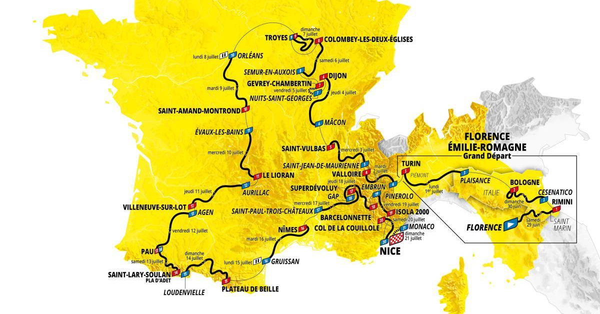 Ruta hacia la gloria: perfiles de etapa del Tour de Francia 2024